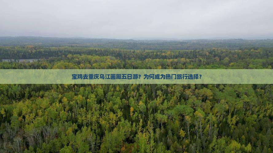宝鸡去重庆乌江画廊五日游