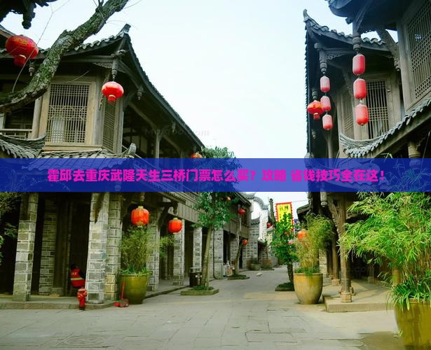 霍邱去重庆武隆天生三桥门票