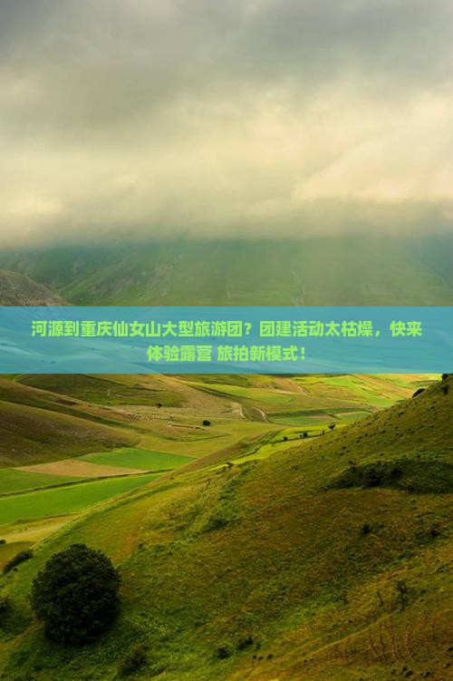 河源到重庆仙女山大型旅游团？团建活动太枯燥，快来体验露营+旅拍新模式！