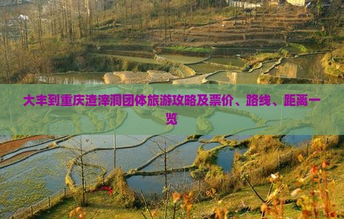 大丰到重庆渣滓洞团体旅游攻略及票价、路线、距离一览