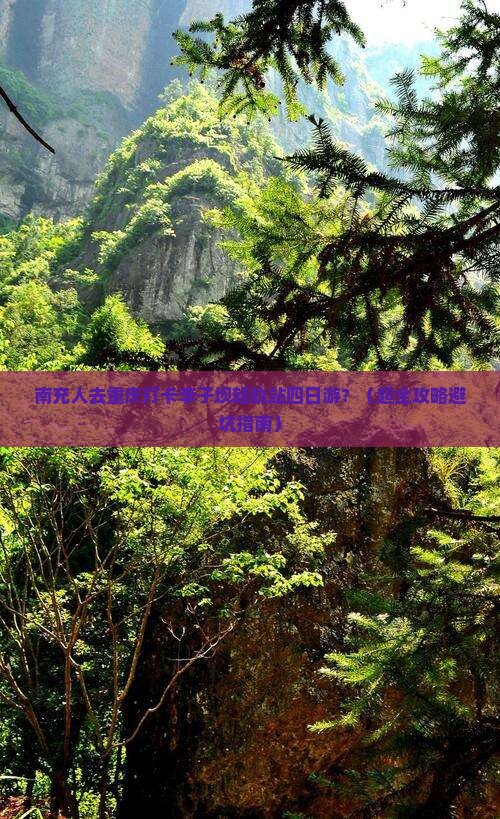 南充去重庆李子坝轻轨站四日游