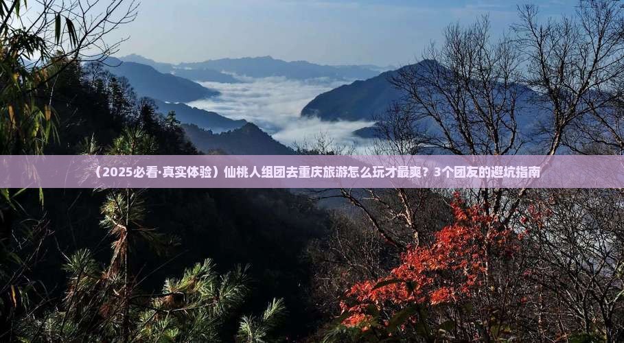 仙桃到重庆团体旅游
