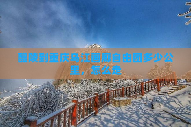 醴陵到重庆乌江画廊自由团