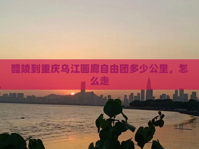 醴陵到重庆乌江画廊自由团