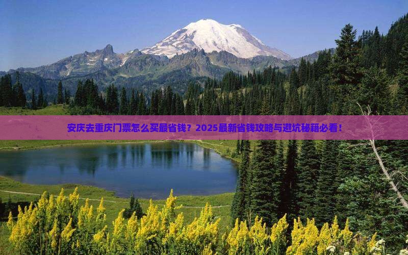 安庆去重庆门票