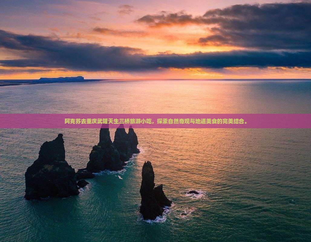 阿克苏去重庆武隆天生三桥旅游小吃