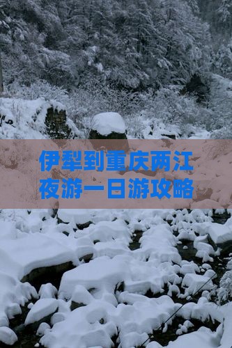 伊犁到重庆两江夜游一日
