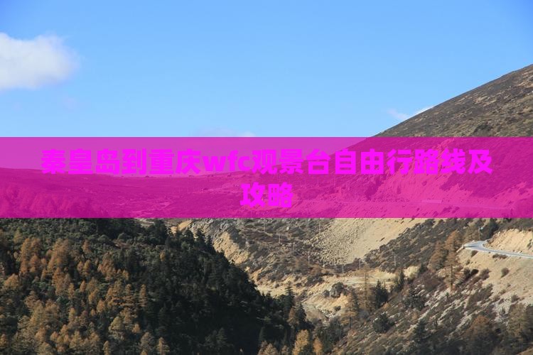 秦皇岛到重庆wfc观景台自由行