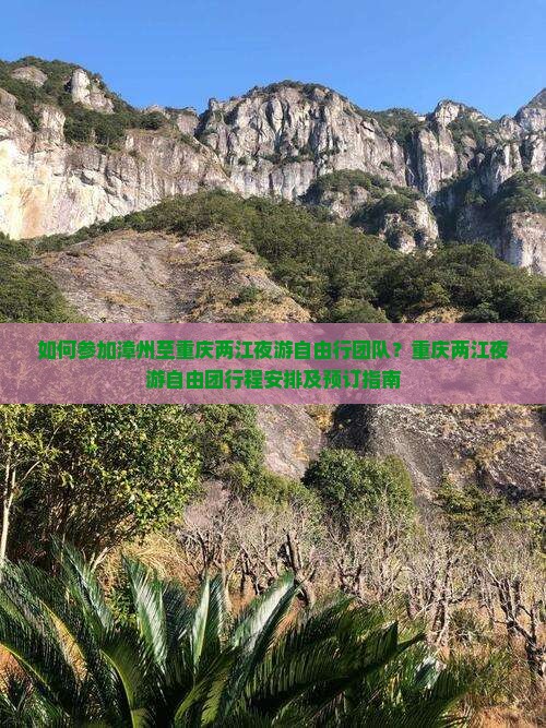 如何参加漳州至重庆两江夜游自由行团队？重庆两江夜游自由团行程安排及预订指南
