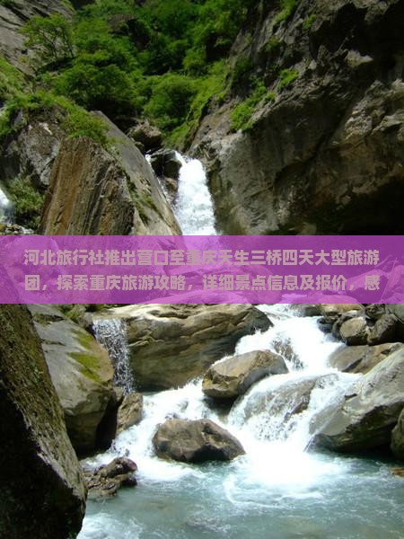 河北旅行社推出营口至重庆天生三桥四天大型旅游团，探索重庆旅游攻略，详细景点信息及报价，感受武隆天坑奇观