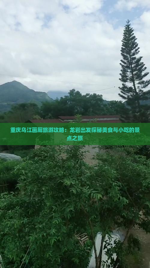 重庆乌江画廊旅游攻略：龙岩出发探秘美食与小吃的景点之旅