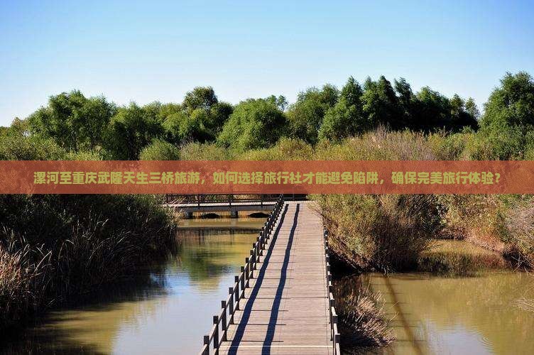 漯河至重庆武隆天生三桥旅游，如何选择旅行社才能避免陷阱，确保完美旅行体验？