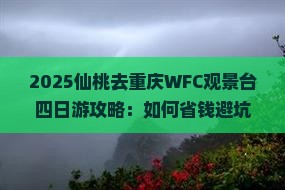 仙桃去重庆wfc观景台四日游 仙桃去重庆wfc观景台四日游