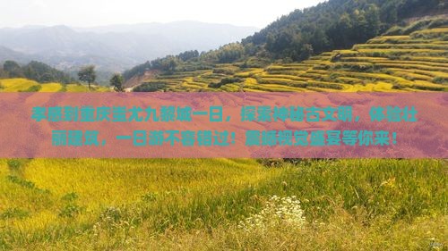 孝感到重庆蚩尤九黎城一日