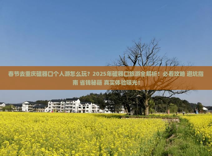 春节去重庆磁器口个人游
