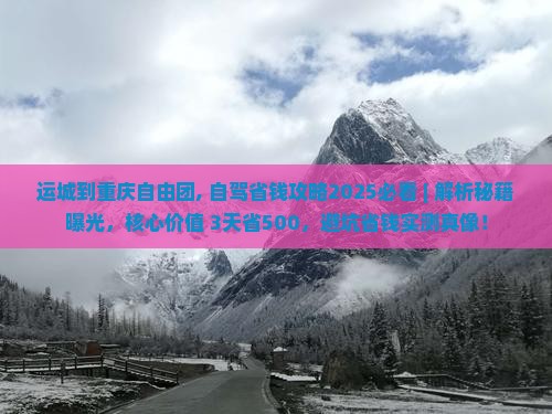 运城到重庆自由团