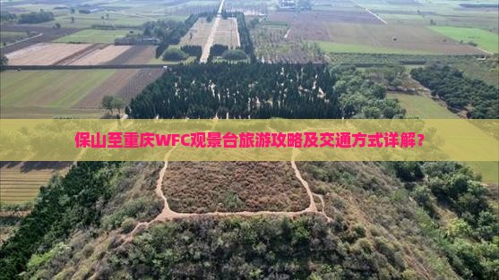 保山至重庆WFC观景台旅游攻略及交通方式详解？