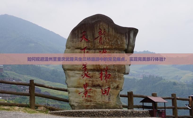 如何规避温州至重庆武隆天生三桥旅游中的常见痛点，实现完美旅行体验？