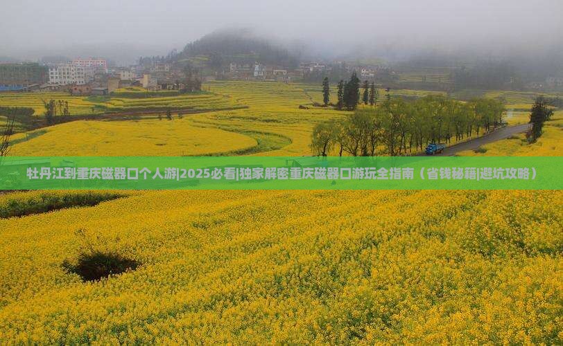 牡丹江到重庆磁器口个人游