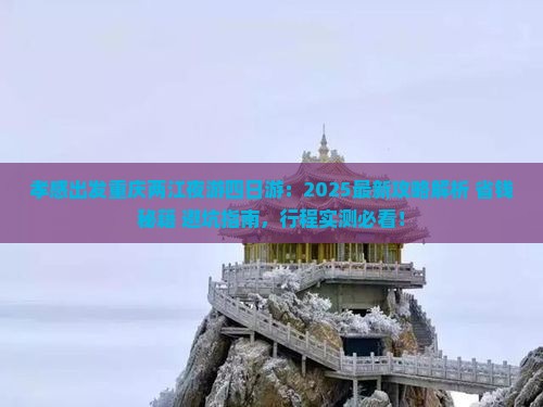 孝感到重庆两江夜游四日游