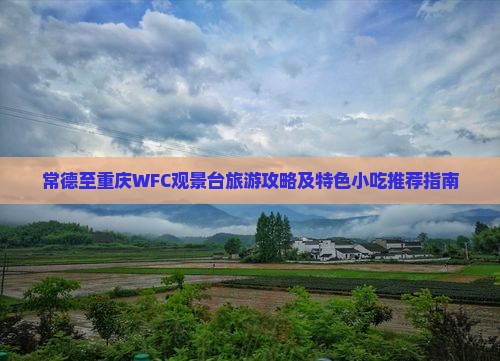 常德至重庆WFC观景台旅游攻略及特色小吃推荐指南