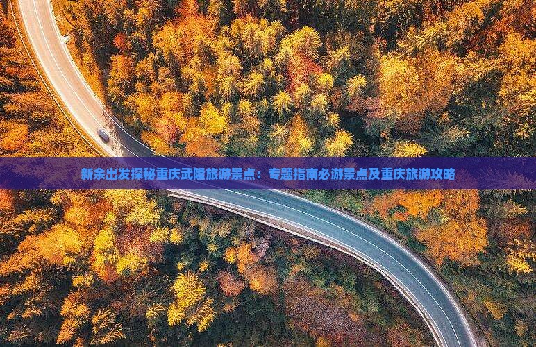 新余出发探秘重庆武隆旅游景点：专题指南必游景点及重庆旅游攻略