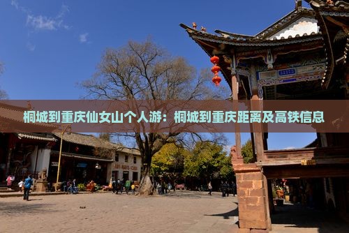桐城到重庆仙女山个人游