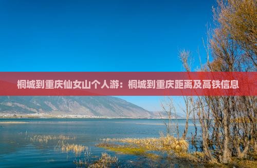 桐城到重庆仙女山个人游