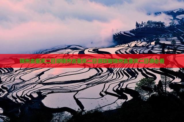 锦州去重庆二日游