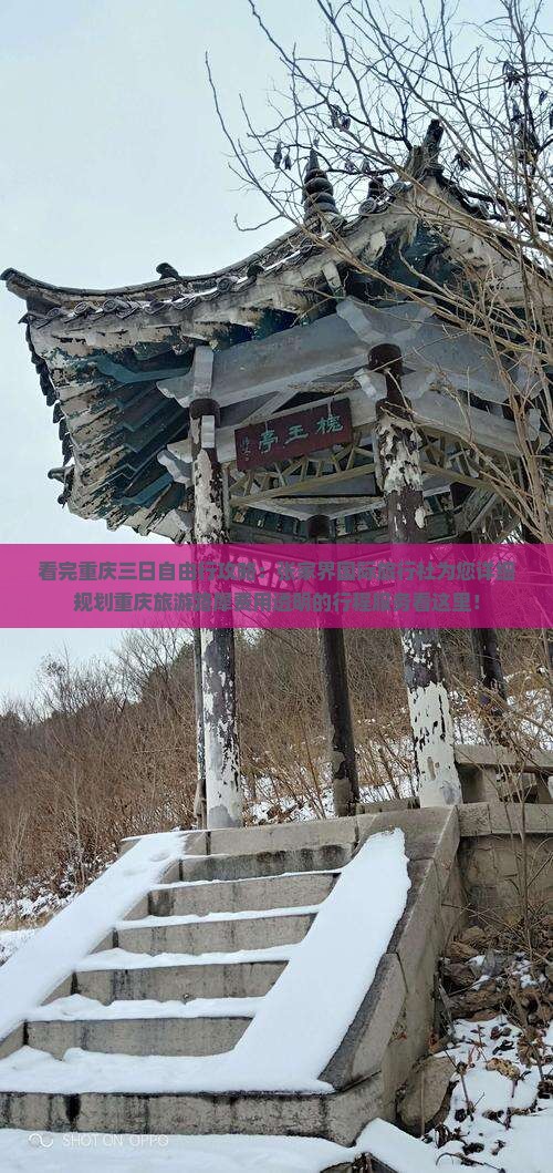 看完重庆三日自由行攻略：张家界国际旅行社为您详细规划重庆旅游路犀费用透明的行程服务看这里！