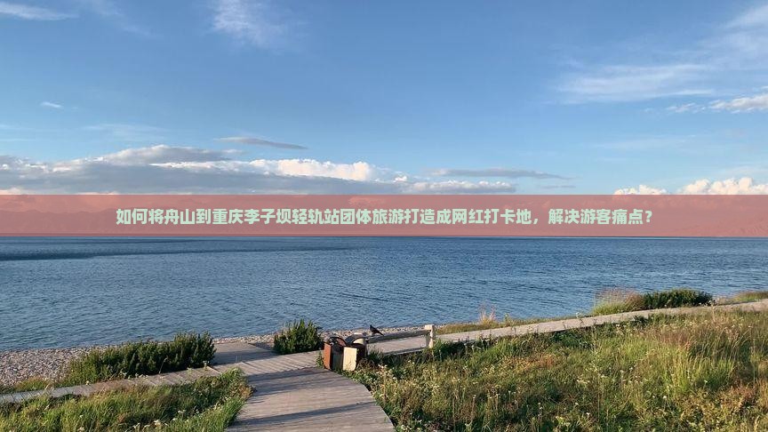 如何将舟山到重庆李子坝轻轨站团体旅游打造成网红打卡地，解决游客痛点？