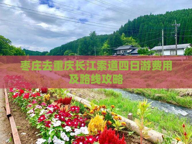枣庄去重庆长江索道四日游费用及路线攻略