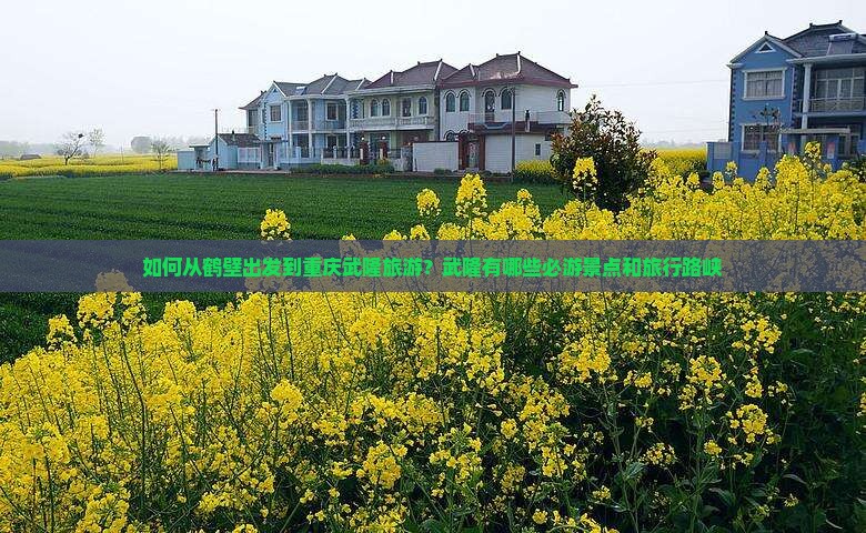 如何从鹤壁出发到重庆武隆旅游？武隆有哪些必游景点和旅行路峡