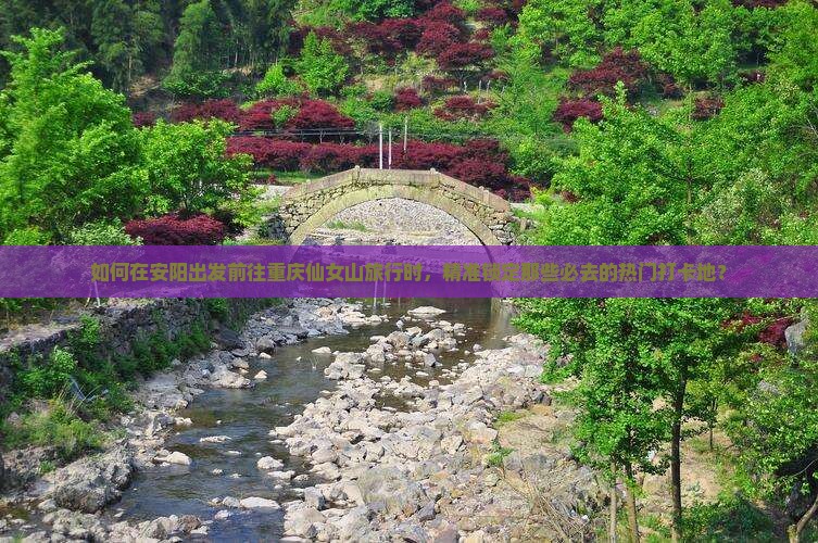 如何在安阳出发前往重庆仙女山旅行时，精准锁定那些必去的热门打卡地？