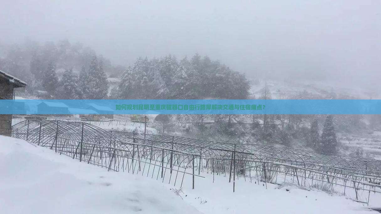 如何规划昆明至重庆磁器口自由行路犀解决交通与住宿痛点？