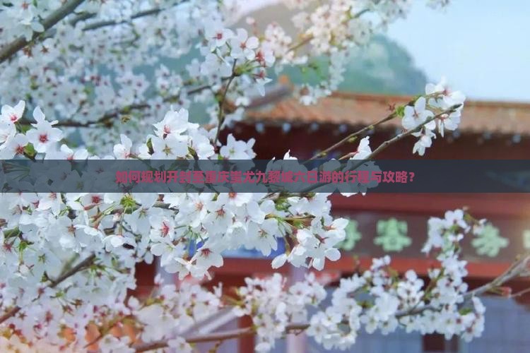 如何规划开封至重庆蚩尤九黎城六日游的行程与攻略？