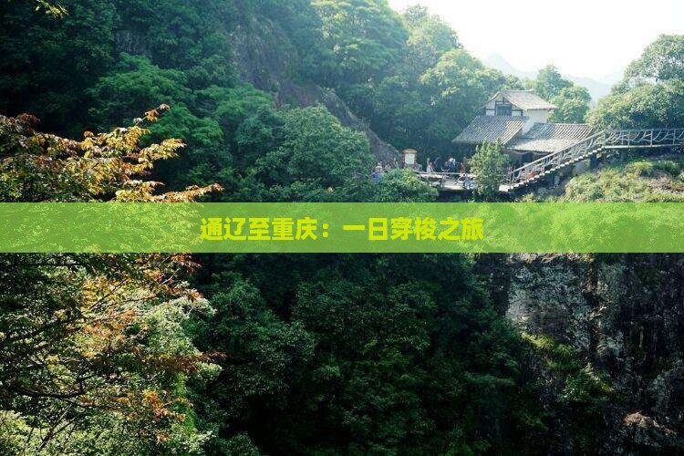 通辽至重庆：一日穿梭之旅