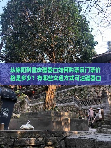 从绵阳到重庆磁器口如何购票及门票价格是多少？有哪些交通方式可达磁器口？