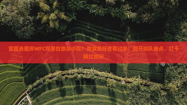 宜昌去重庆WFC观景台旅游小吃？美食爱好者看过来，避开排队痛点，打卡网红地标