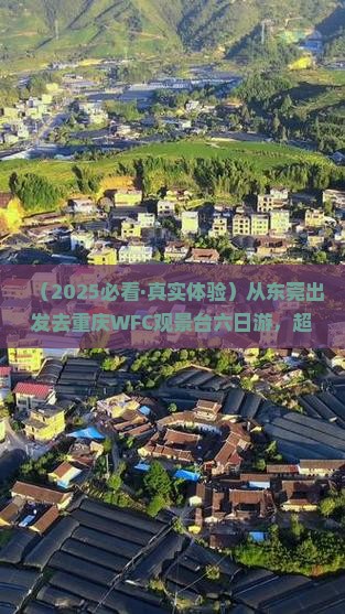 东莞到重庆wfc观景台六日游