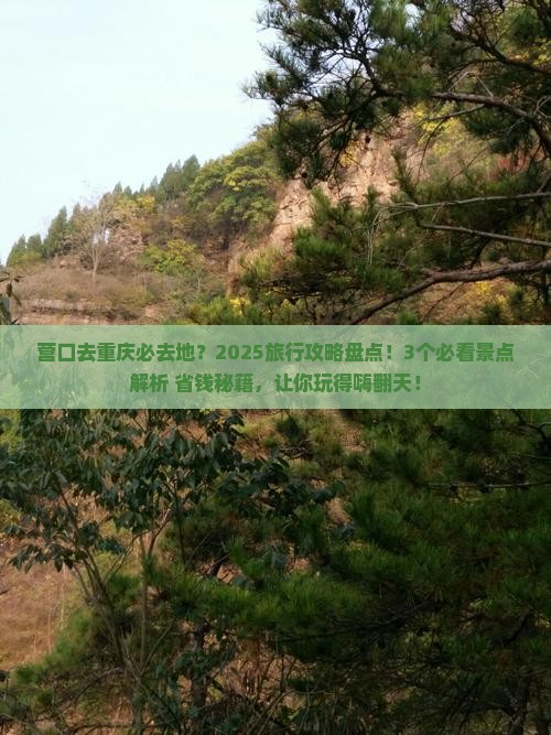 营口去重庆必去地