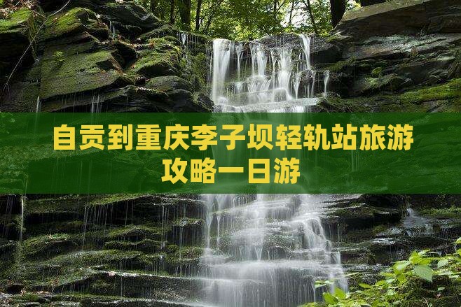 自贡到重庆李子坝轻轨站一日