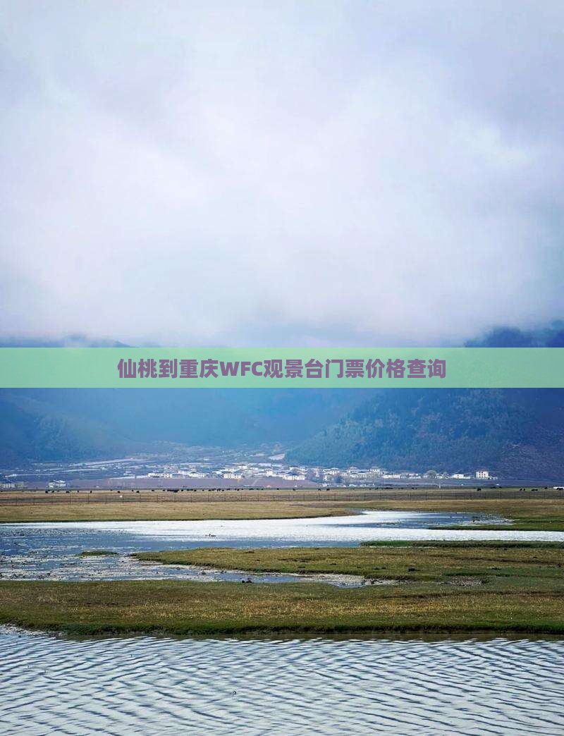 仙桃到重庆WFC观景台门票价格查询