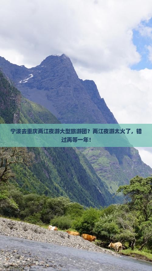宁波去重庆两江夜游大型旅游团？两江夜游太火了，错过再等一年！