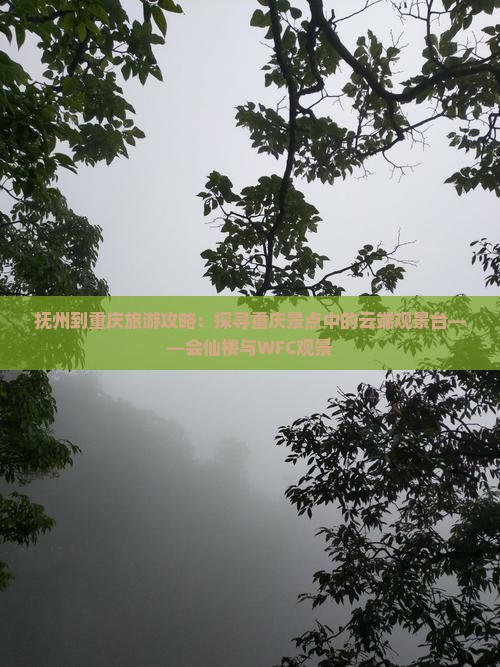 抚州到重庆旅游攻略：探寻重庆景点中的云端观景台——会仙楼与WFC观景