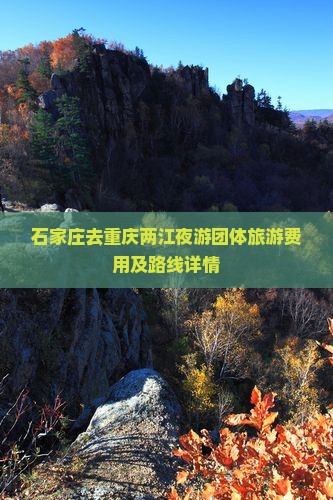 石家庄去重庆两江夜游团体旅游费用及路线详情