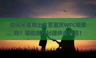 如何从淮南出发至重庆WFC观景台？哪些旅行社提供此行程？