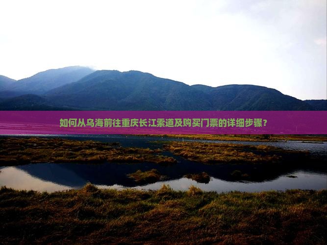 如何从乌海前往重庆长江索道及购买门票的详细步骤？