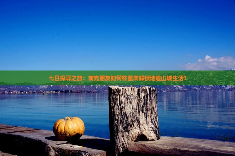 七日探寻之旅：南充朋友如何在重庆解锁地道山城生活？