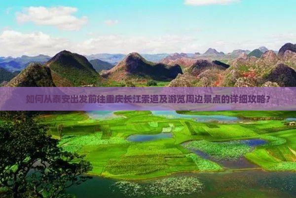 如何从泰安出发前往重庆长江索道及游览周边景点的详细攻略？